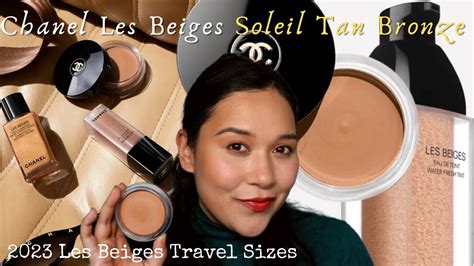 les beiges chanel travel size|chanel les beiges colour chart.